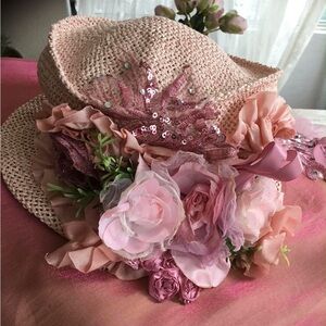 Elena Collection OOAK Designer Hat – Vintage-Inspired Couture